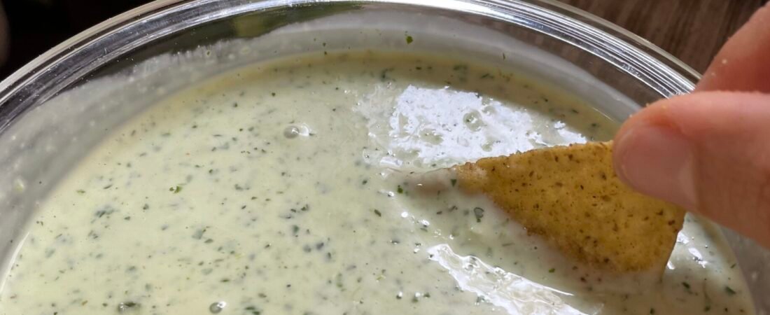 Chuy’s Creamy Jalapeño Dip (Vegan Copycat)