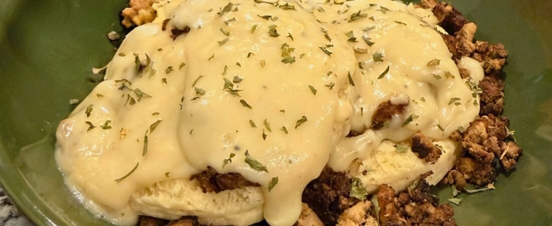 Sausage, Biscuits, & Gravy