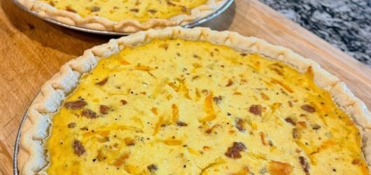 Bacon, Egg & Cheese Quiche